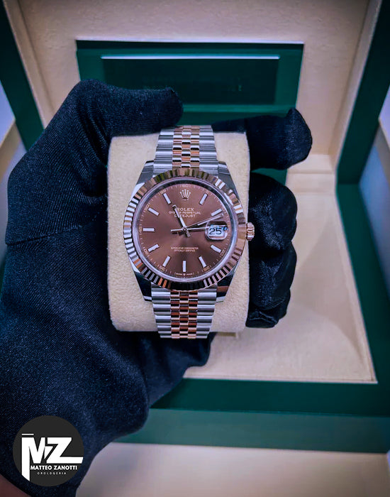 DateJust 41 mm Chocolate Jubilee