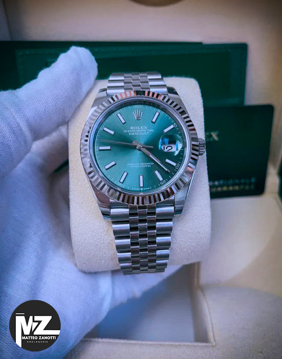 DateJust 41 mm Verde Jubilee