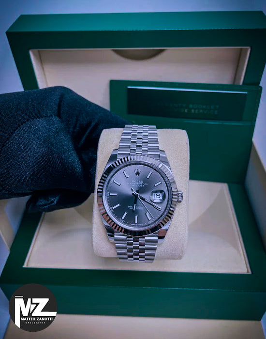 DateJust 41 mm Grigio Jubilee