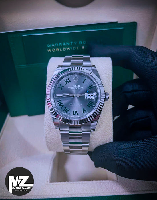 Datejust 41 mm Wimbledon Oyster