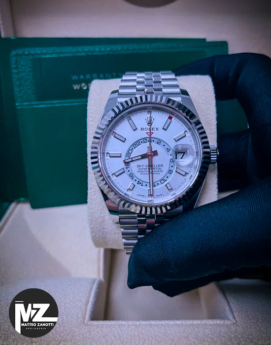 Sky-dweller 42 mm Bianco Jubilee
