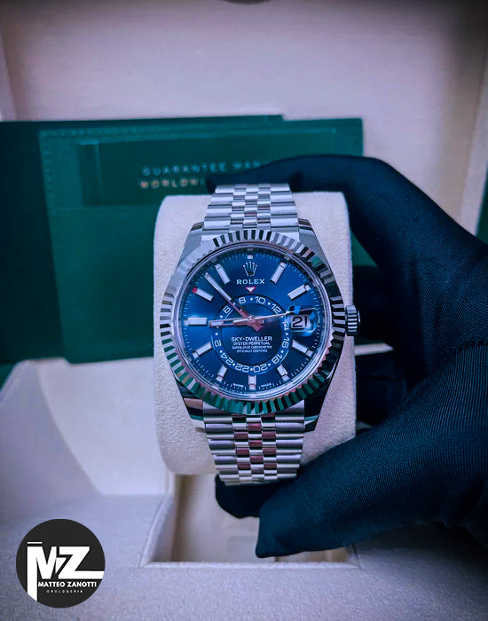 Sky-dweller 42 mm Blu Jubilee